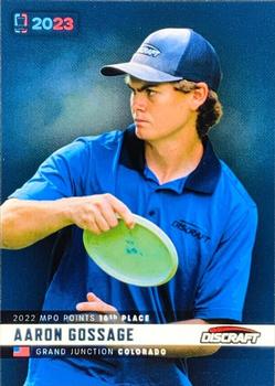 2023 Disc Golf Pro Tour #MPO16 Aaron Gossage Front